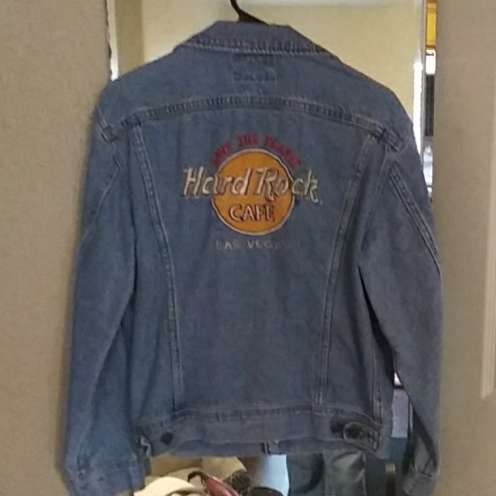 Hard rock cafe Jean jacket